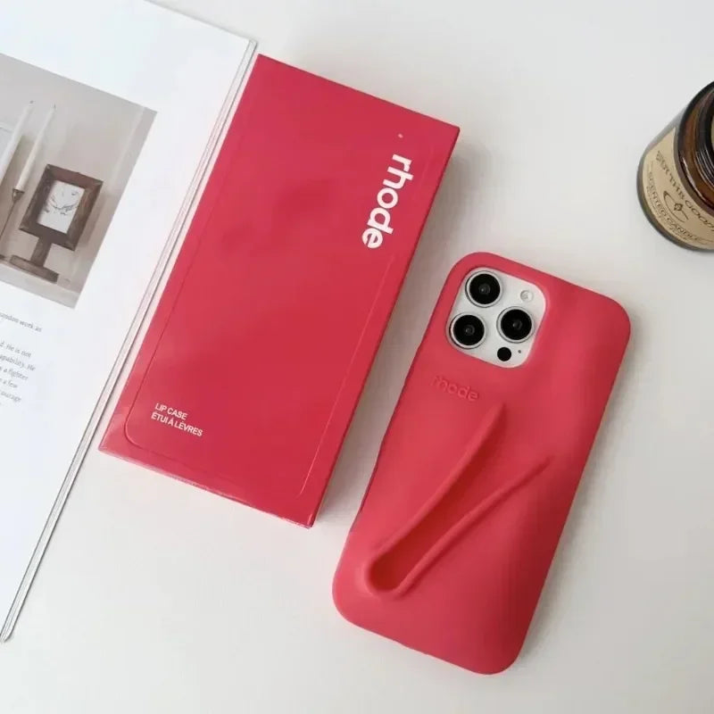 Luxury Rhode Lipstick Holder Silicone Case.