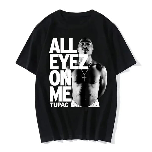 Summer Fashion Cotton T-shirt Rapper Tupac