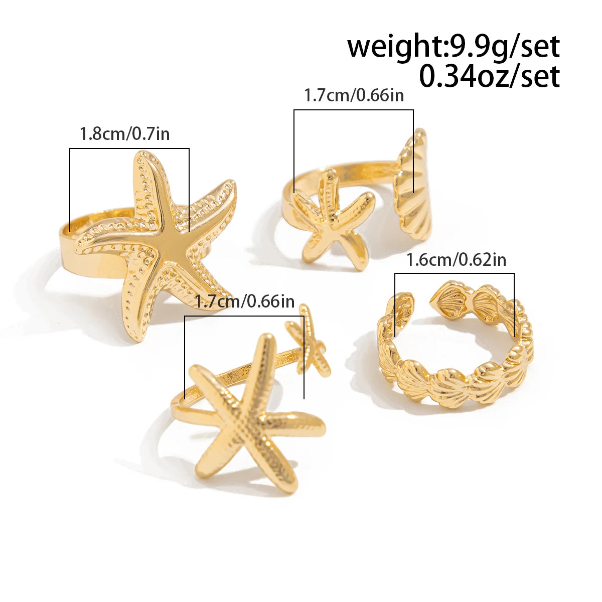 Rings for Women Trendy Geometric