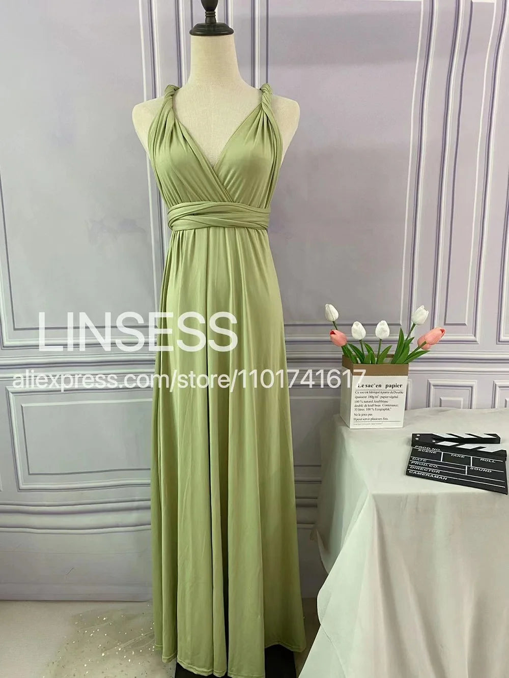 Multiway Maxi Dress Bridesmaid Dress Infinity Cocktail Dress