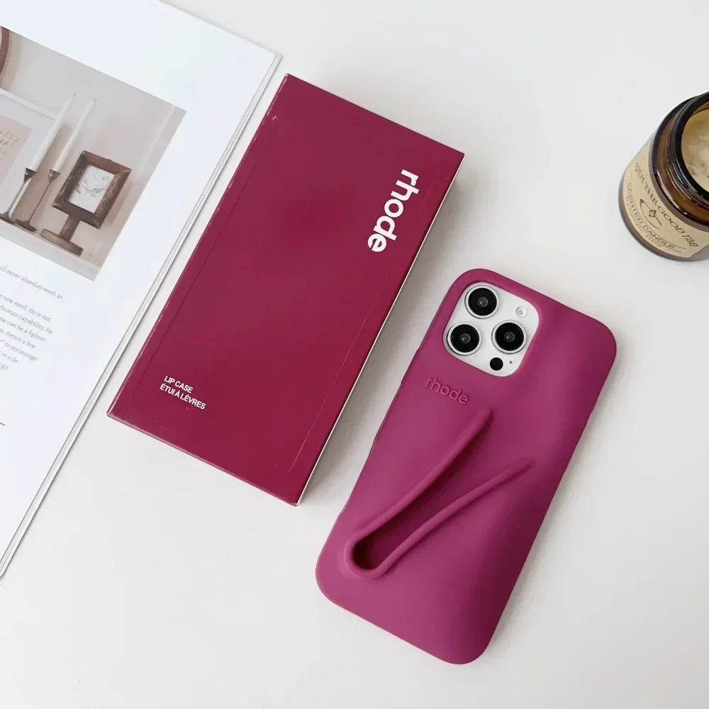 Luxury Rhode Lipstick Holder Silicone Case.