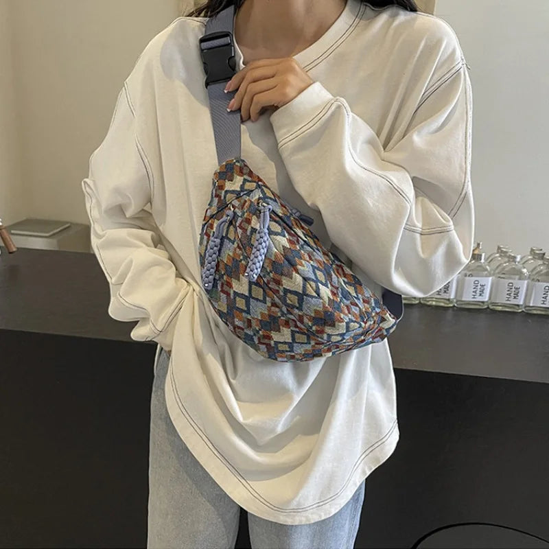 Bohemia Corduroy Belt Bags