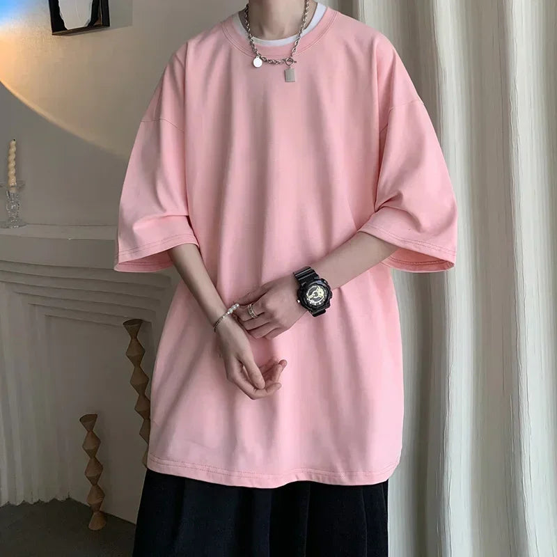 Men's Cotton T-shirts Oversized