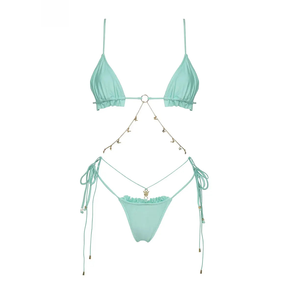 Shiny Diamond Bikini Set Sexy