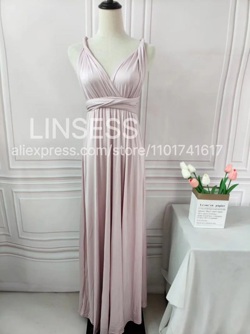 Multiway Maxi Dress Bridesmaid Dress Infinity Cocktail Dress