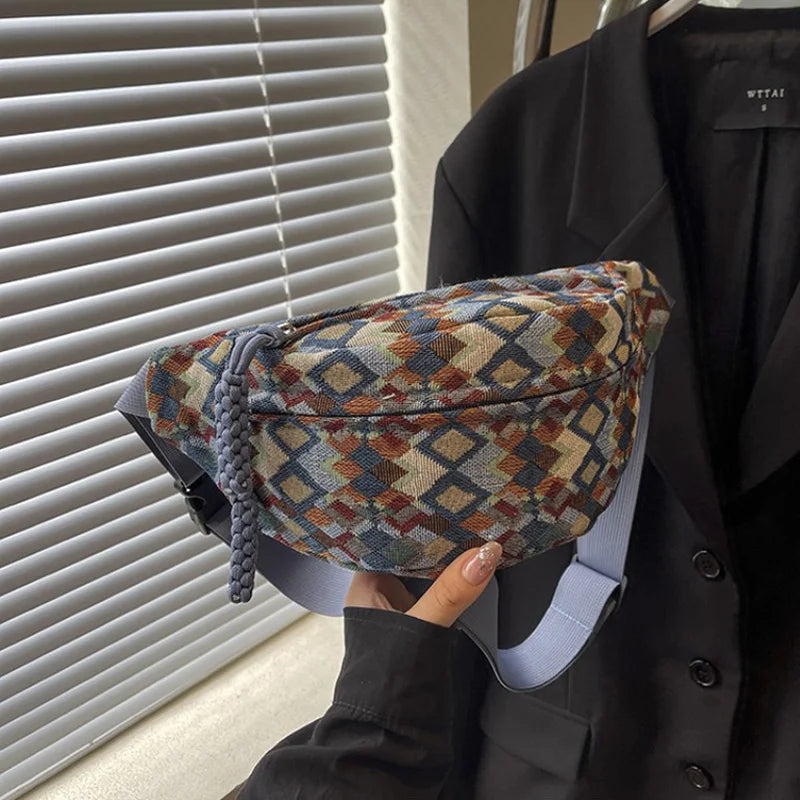 Bohemia Corduroy Belt Bags