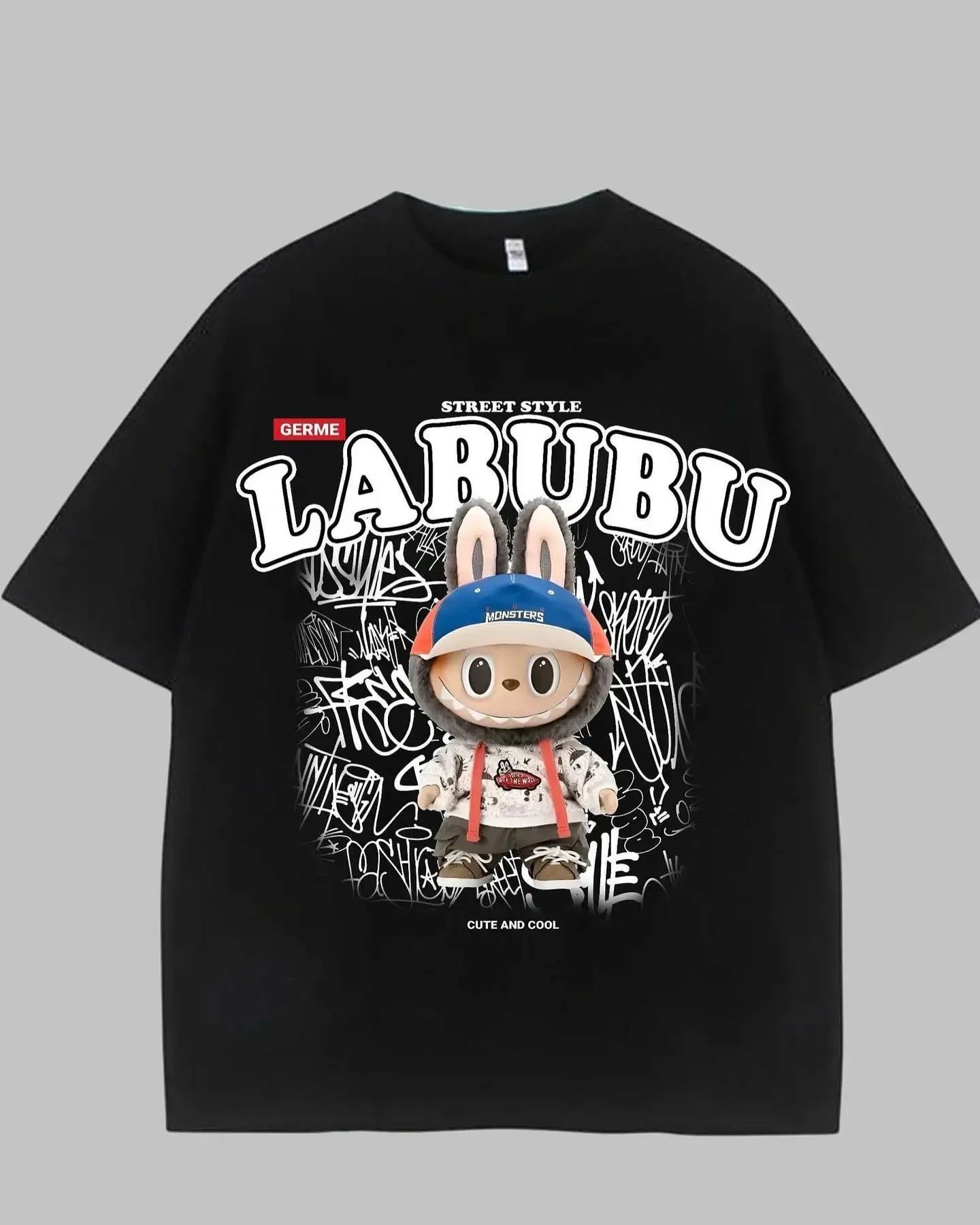 Oversized LABUBU t-shirt