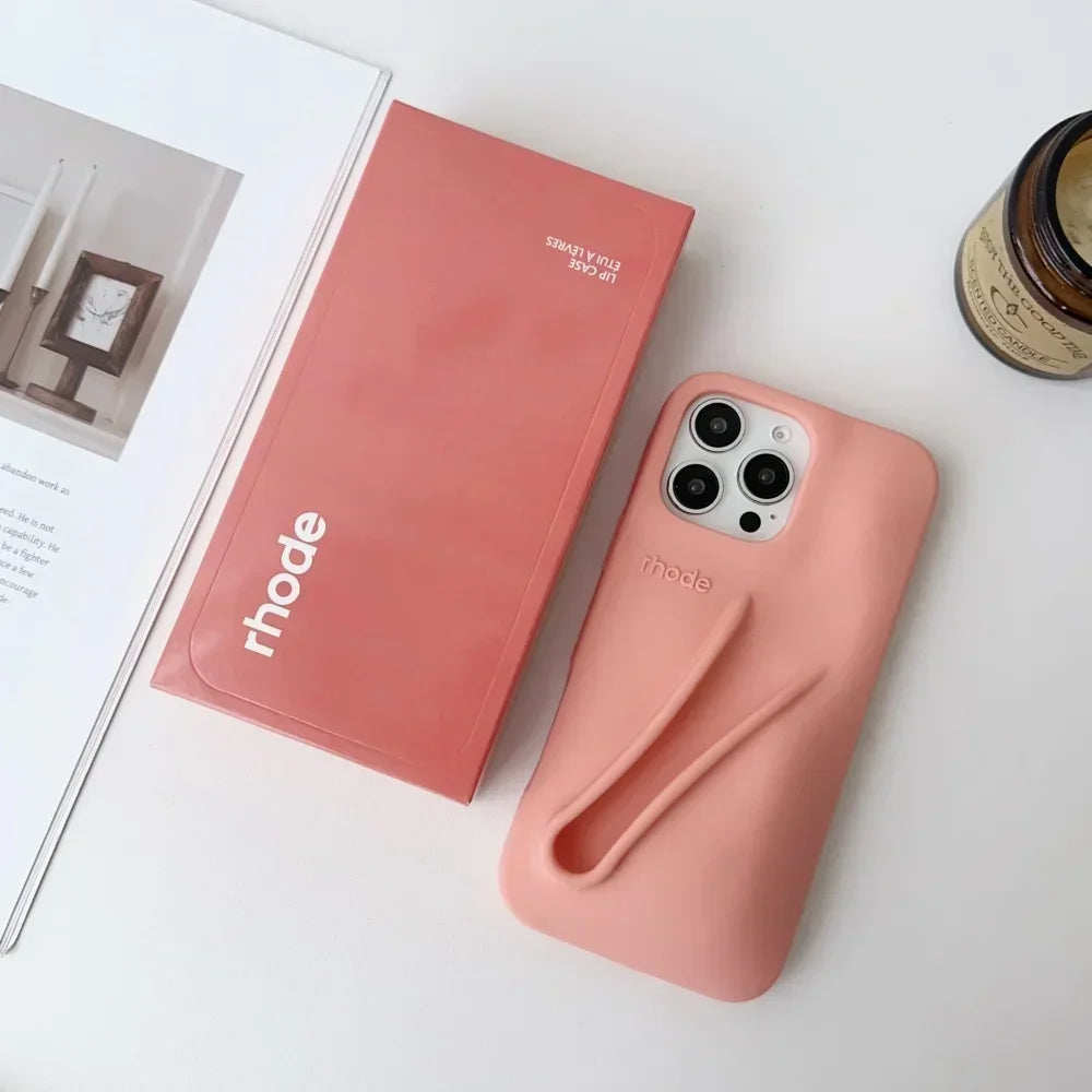 Luxury Rhode Lipstick Holder Silicone Case.