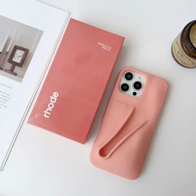 Luxury Rhode Lipstick Holder Silicone Case.