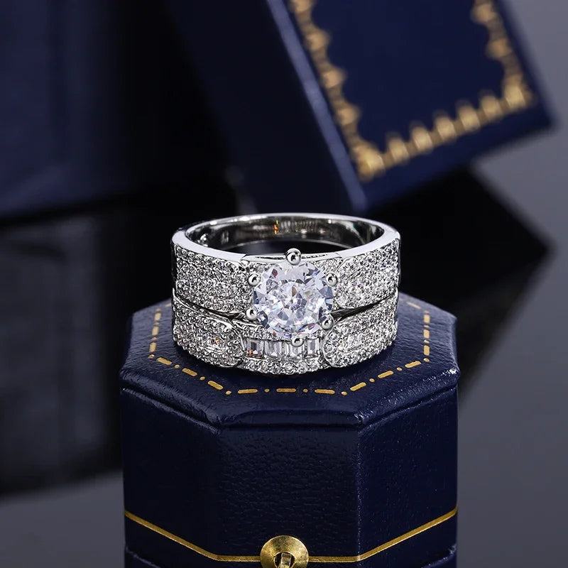 Fashion Women's Two-piece Ring