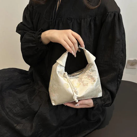 2025  Chinese Style Fine Embroidery Ladies Handbags