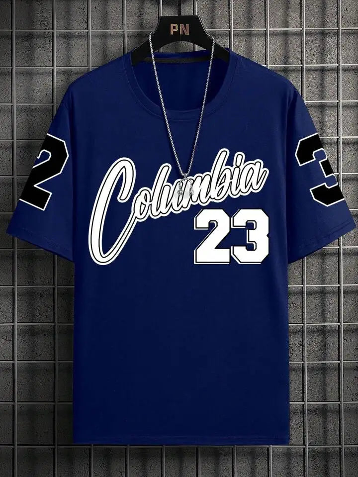 American Jersey Baseball Print Pattern Men's