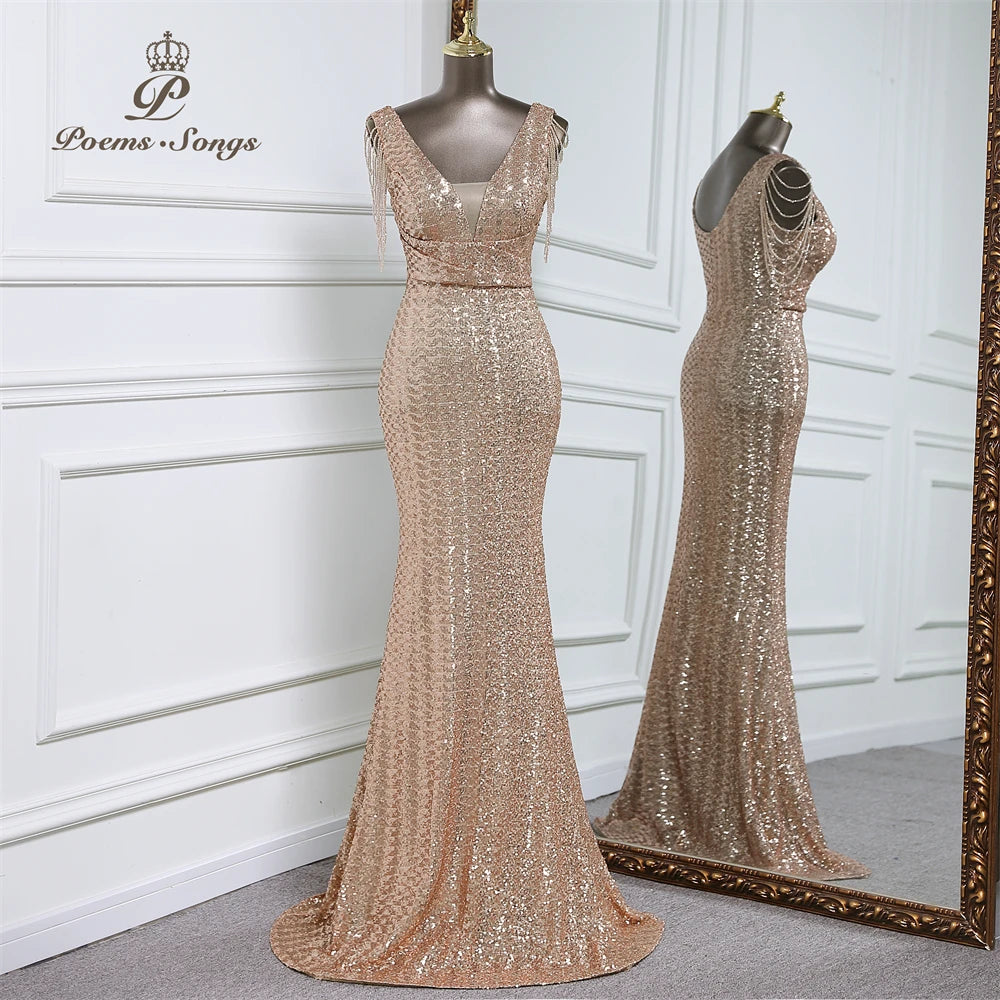 Evening dresses long luxury