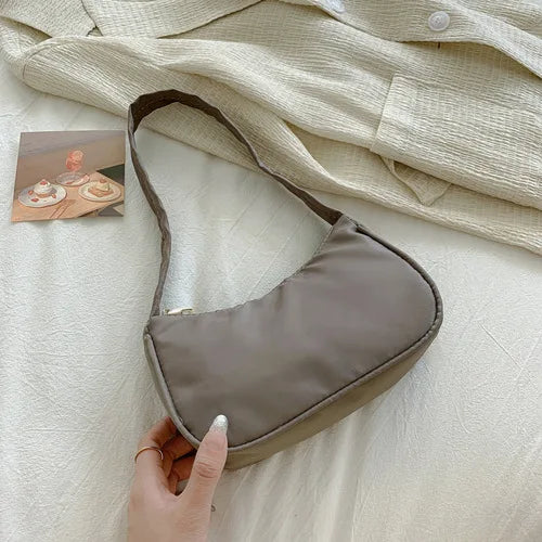 New Retro Soft PU Leather Women Shoulder Underarm Bags