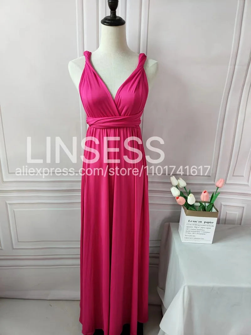 Multiway Maxi Dress Bridesmaid Dress Infinity Cocktail Dress