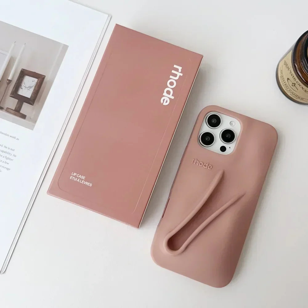 Luxury Rhode Lipstick Holder Silicone Case.
