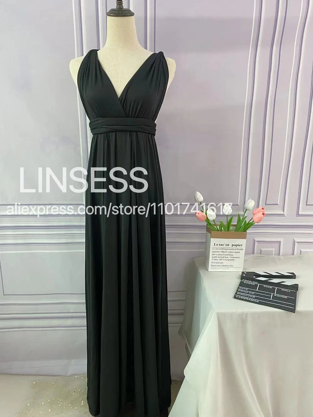Multiway Maxi Dress Bridesmaid Dress Infinity Cocktail Dress