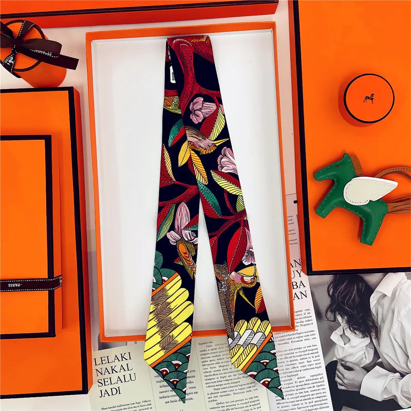 100% Silk High Quality Luxury Brand Scarf Women