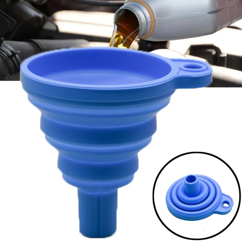 [Large Size] Car Engine Oil Funnel,