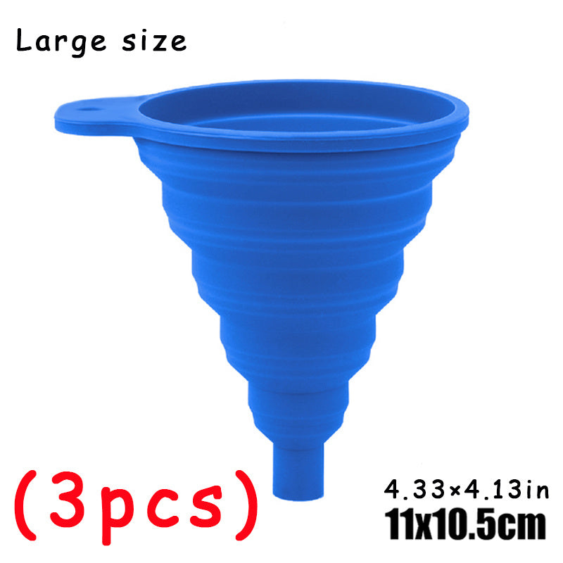 [Large Size] Car Engine Oil Funnel,