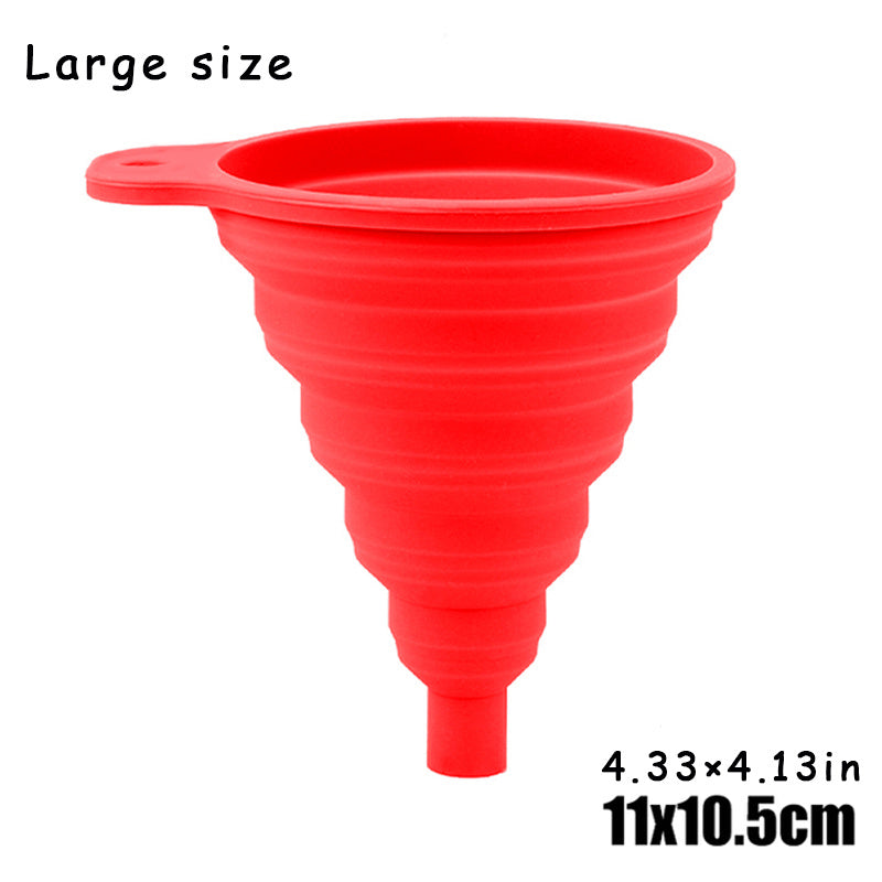 [Large Size] Car Engine Oil Funnel,