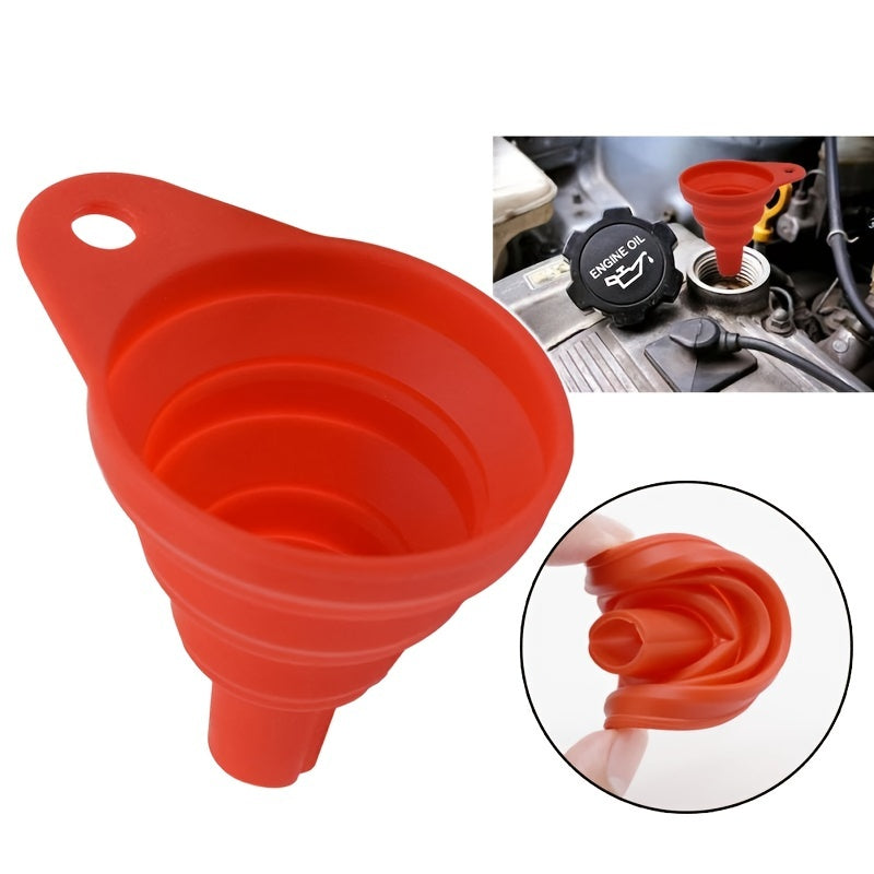 [Large Size] Car Engine Oil Funnel,