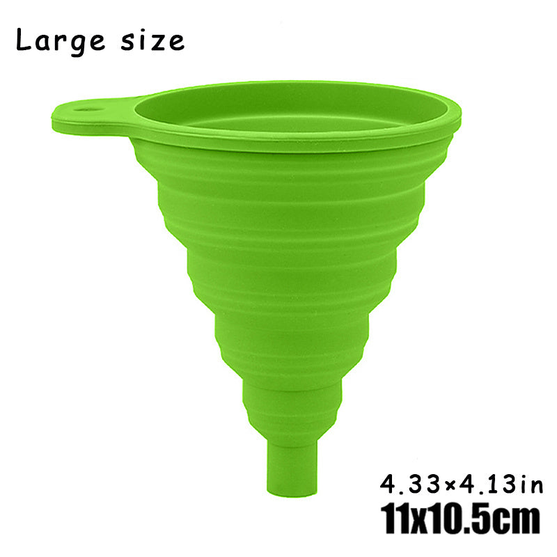 [Large Size] Car Engine Oil Funnel,